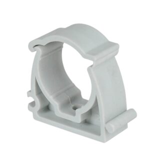 სამაგრი პლასტმასის ჩამკეტით  Ø20